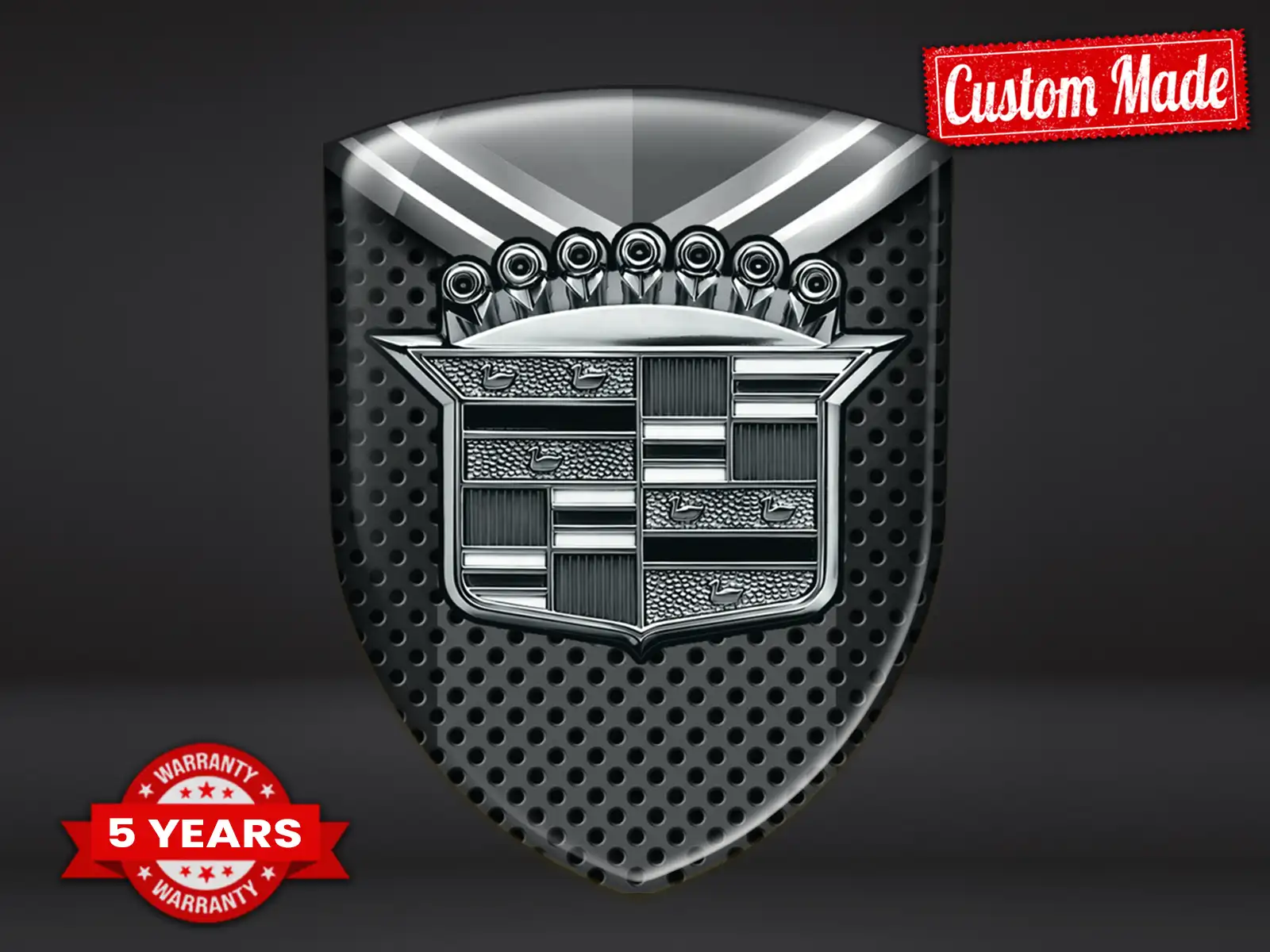 Cadillac Stickers Vitre Automobile Max Robuste Look Pro